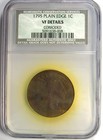 1795 Liberty Cap Large Cent 1c Coin - Certified Ngc Vf Detail  ncs  - Rare Date 