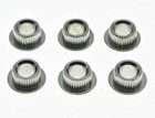  new 10mm Conversion Bushings For Vintage Tuners Guitar Parts Set Of 6 Chrome