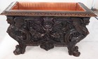 19th Century Florentine Renaissance Style Carved Walnut Console With Marble Top