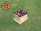 American Flag Rustic Cornhole Pro Series Air Mail Box