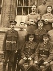 Wwi 1914 Rppc Cpl A  Clack   s Squad Photo Postcard - Caterham