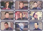 New Star Trek Connections Complete 9 Card Puzzle Back Parallel Base Enterprise