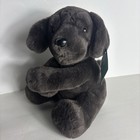 Fao Schwarz Chocolate Brown Lab Puppy Plush Stuffed Animal 9 Inch New