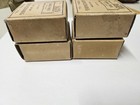 Lot Of 4 Antique Drug Box  Lobelia Herb Powder Allaire Woodward   Co  Peoria Ill