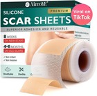 Silicone Scar Sheets silicone Scar Tape 1 6 x 120  Roll-3m   Reusable And Effect