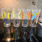 Lot Of 4 Vtg Pepsi Super Series 1976 Glasses Batman Robin Wonder Woman Shazam 