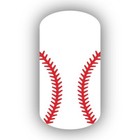 Baseball Stitching Nail Art Wraps Stickers  Set Of 48 Mlb Little League Mom Fans