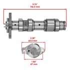 Camshaft For Raptor 660r Yfm660r Yfm 660r 2001 2002 2003 2004 2005 Cam Shaft