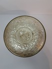 Vintage Guildcraft New York Manor Baking Company Round Tin Grapes Fruitcake Red