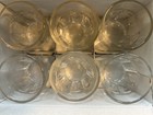 Circleware Scorchers Shot Glass  Set Of 6  Clear Base Glassware 1 5oz