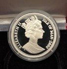 2000 Isle Of Man - 1 Crown - Meridian Line - Silver Round   925  1 Ounce Pobjoy