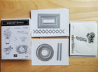 Stampin Up Everyday Details Cling Stamp Set   Dies