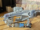 6187pcs Interstellar Conflict Large Razor Crest Mandalorian s Iconic Ship Build 