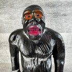 Vintage Nos King Kong Gorilla Chalkware Carnival Prize Glitter Statue 14in Nice