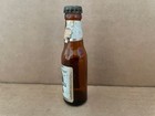 Vintage Pabst Blue Ribbon Beer Miniature Brown Amber Glass Bottle  2