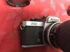 Lot Of 5 Nikon  Pentax  Fujica Minolta 35mm Cameras For Parts  Repair Or Display