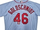 Cardinals Paul Goldschmidt Auto Blue Nike Authentic Collection Jersey Size 48