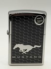 Ford Mustang Grill 49328 High Polish Chrome Zippo Lighter New