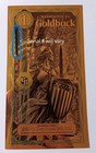 2026 Washington D c  1 Goldback 24kt  999 Gold Foil Note 1 1000th Oz Limited Run