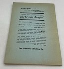Flight Into Danger  By Christopher Sergel   Arthur Hailey Play Pb 1959 Vintage