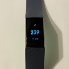 Fitbit Charge 3 Fitness Activity Tracker Heart Rate Fb409 Small Large Band Gold