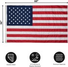 American Flag 3x5 420d Nylon Embroidered Stars Sewn Stripes Brass Grommets Usa