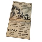 Vtg 1962 El Cid Movie Times Newspaper Ad Sophia Loren Center Theatre St Pete Fl
