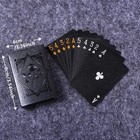 Diamond Waterproof Black Golden Cards Plastic Poker Playing Hd Deck Of Cards