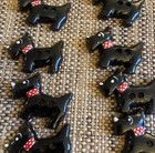 Vintage  Scottie Scotty Dog Scottish Terrier Buttons Lot Of  20