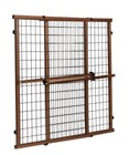 Evenflo Baby Gate Position   Lock Tall   Wide Adjustable Dark Wood Farmhouse