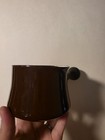 Vintage Dansk Kobenstyle Butter Warmer Mcm Mid Century Brown Enamel 3 75  Small