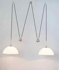 1950 s Mid Century Chandelier Florian Schulz Counterweight Pendant Ceilin Light