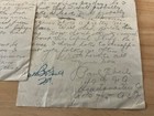 Wwi Aef Letter 149th F a  Payday  Rheumatism From Sleeping On The Ground   