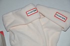 Hunter Kid s Boot Socks  size Large 1-3  Cream Color New In Box
