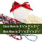 Recyclable 8oz 16oz White Chinese Take Out Boxes 100pk  50 Each 16 And 8 Ounc   