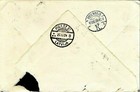 Latvia 1924 Reg cover To Denmark W riga ds st  Reg    Cancel   Kobenhavn Rec can