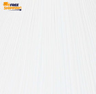 7x18x13  Empire Off-white Pleated Lamp Shade         