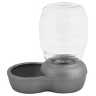 Automatic Pet Water Dispenser Gravity Fed Dog Cat Bowl With Microban 0 5 Gallon