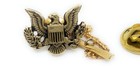 U s eagle Insignia Tie Tack   Lapel Pin 18kt Gold Plated