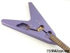 Epiphone Kirk Hammett 1979 Flying V Body   Neck Mahogany Purple Metallic