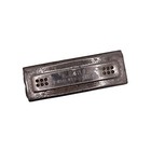 Vintage M  Hohner Echo Harmonica Bell Metal Reeds 6    Germany Antique