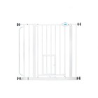 Carlson Pet Products Metal Dog Gate With Walk-through And Additional Small Door 