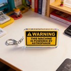 Project Hail Mary Keychain  6 Warning Astrophage Rocky Grace Ryan Gosling Rare