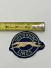 Vintage 1940s 1950s Greyhound Lines Bus Driver Uniform Shoulder Patch