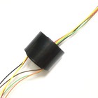 Taidacent Hollow Electrical Slip Ring 2 4 6 12 Wires Collector Ring Conductiv   