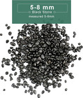 Black River Rocks  2lb 6-9mm Natural Polished Pebbles  Small Decorative Indoor P