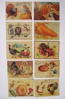 Set Of 18 Vintage Look Thanksgiving Labels Victorian Holiday Primitive Grungy