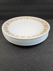 Vtg 12 Corelle Butterfly Gold 10 25  Dinner Plates - Set Lot Corning Euc 