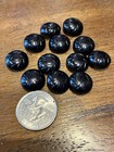 12 Vintage Antique Old Stock Antique Wood Carved Shank Buttons 1 2inch