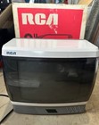 Rca Spacesaver Colortrak  Vtg 9  Portable Color Tv   tested 